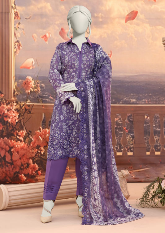 ALMEERAH – LUXCHIC Luxury Unstitched 3pcs Collection