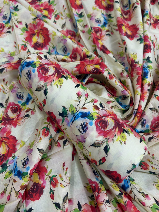 Mi Creation By Dr.Haris Cream Lawn 2Pcs