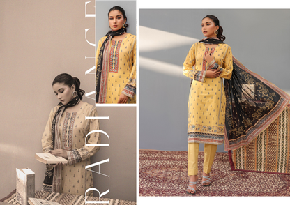 NOOR BANO ORIGINAL LAWN 3P