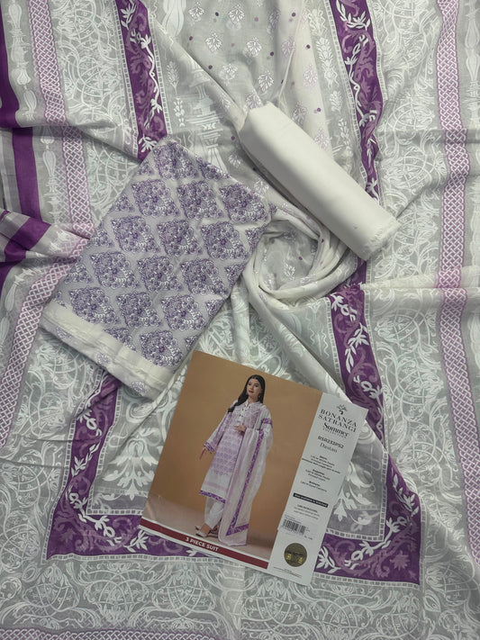 Bonanza Satrangi RSR233PS2 Dastan 3 PCs Lawn