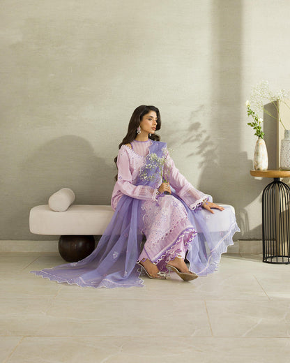 🌸✨ Zellbury Signature Unstitched Fancy Chikankari Luxury 3 Pieces ✨🌸