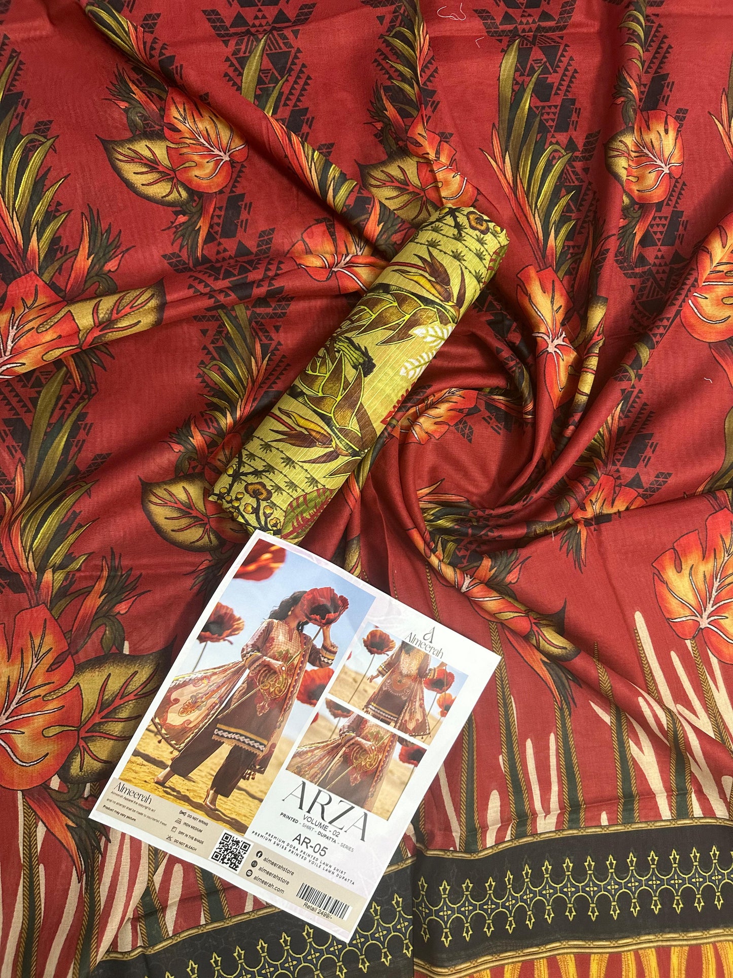Almeerah ARZA – PRINTED 2PC Premium Lawn Collection