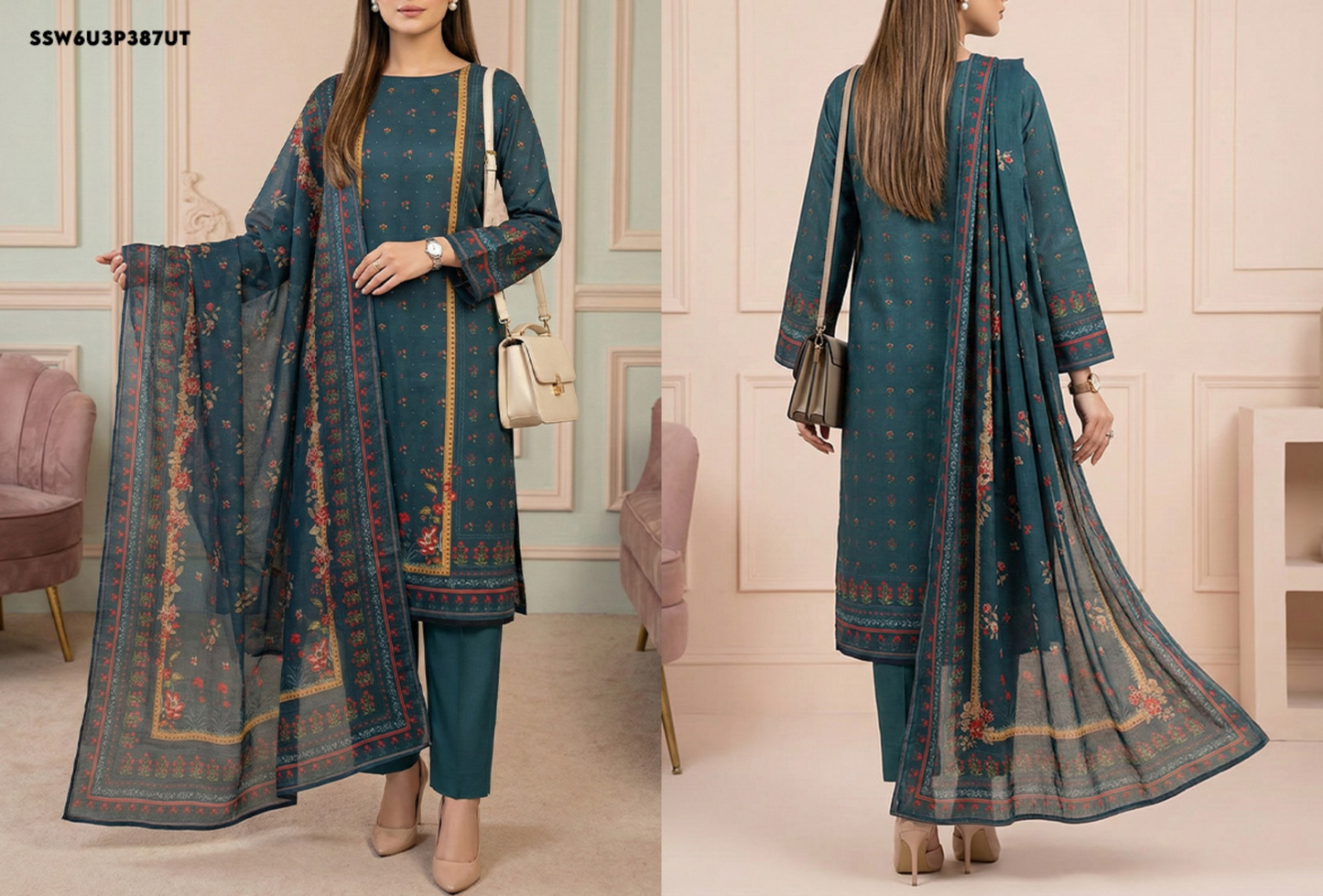 ❤️✨ SALITEX LAIRA VOL-2 ✨❤️
💯 100% ORIGINAL LAWN 🌸
👑 LAIRA by SANA & SARA 👑SSW6U3P387UT