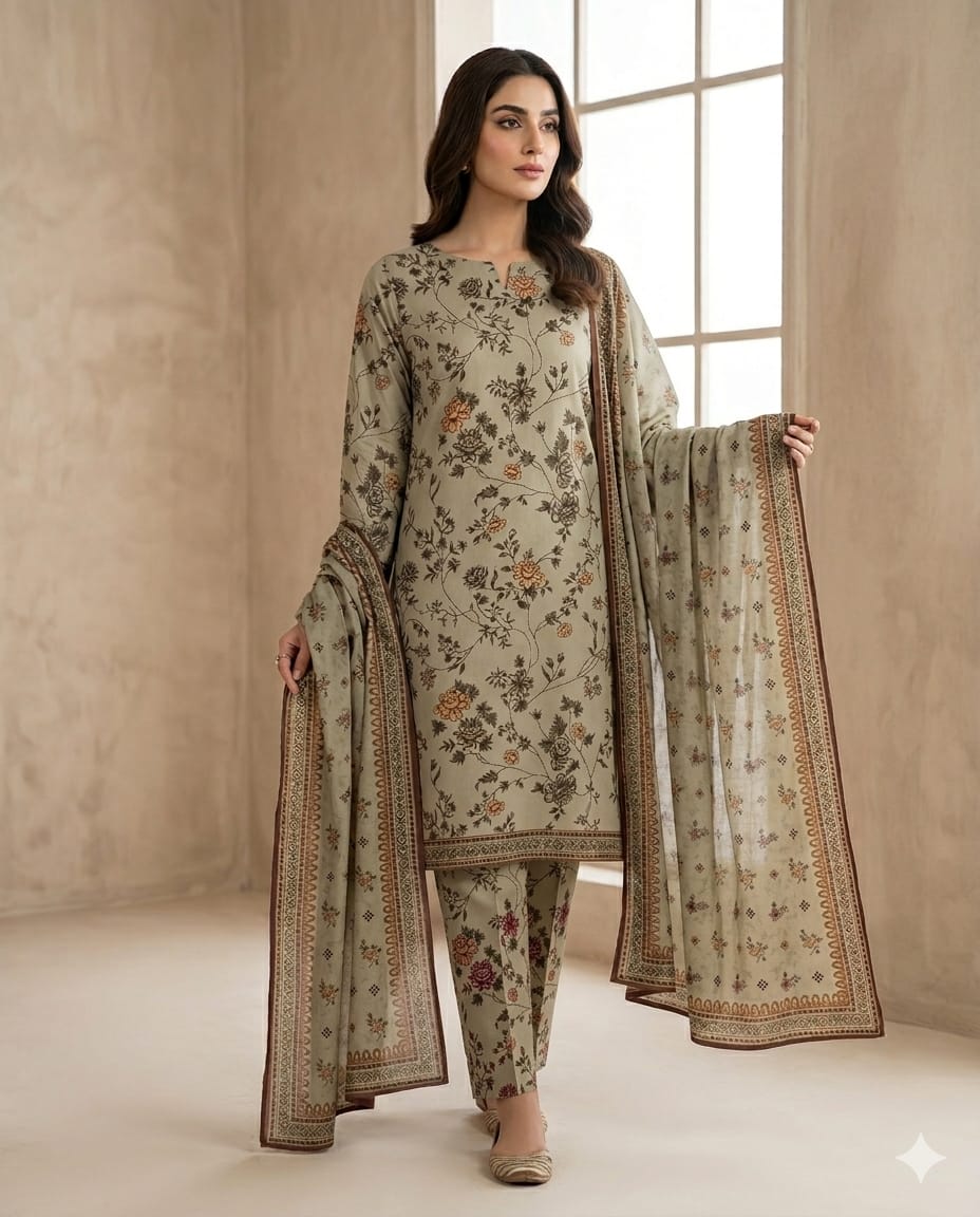 ZAMAN NINOKARA UNSTITCHED COLLECTION D#27