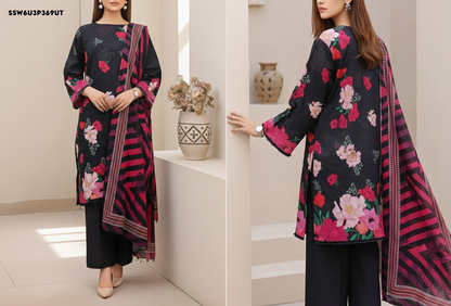 Salitex FLora Airjet Lawn 3PC Collection 2026 
by Sana & Sara Design #SSW6U3P369UT