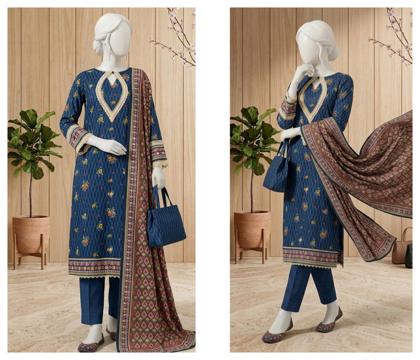 SAWERA – RANG-E-BAHAR (Vol-3) 3-PIECE UNSTITCHED COLLECTION