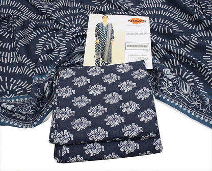 KHAADI Doria Stripe 3P Unstitched Ladies Suit