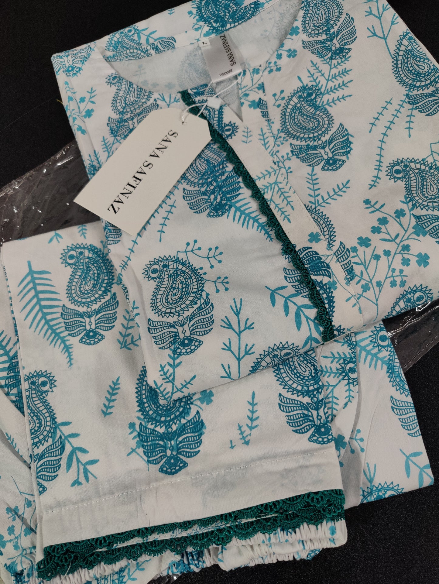 Sanasafinaz Printed  Stitched 2P