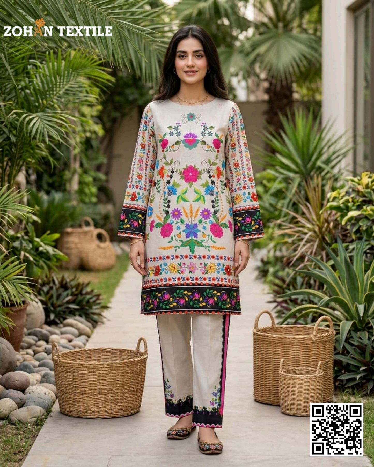 Zohan Textile Design No: 02(S+T) Printed Collection