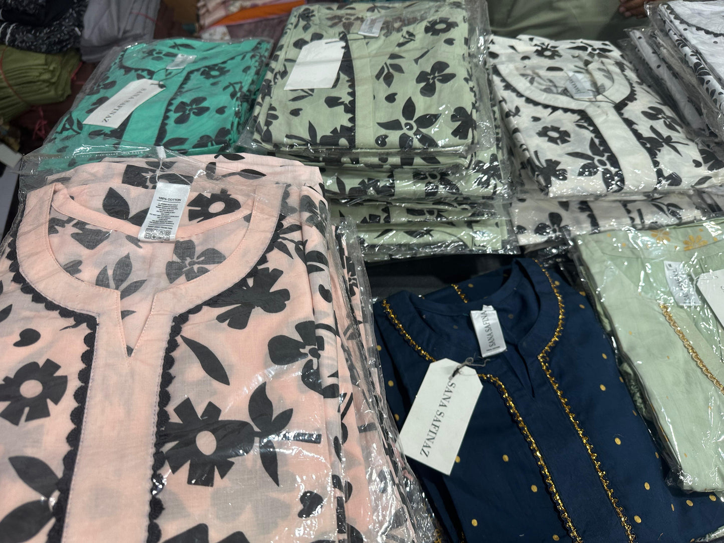 Sanasafinaz DEFECTED Cords Cotton Printed Stitched 2P