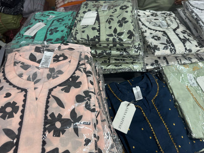 Sanasafinaz DEFECTED Cords Cotton Printed Stitched 2P