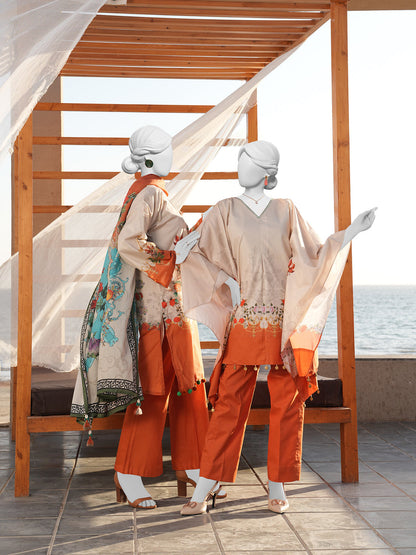 Lawn Printed 3 Piece Unstitched By J. | PLU-24-1317