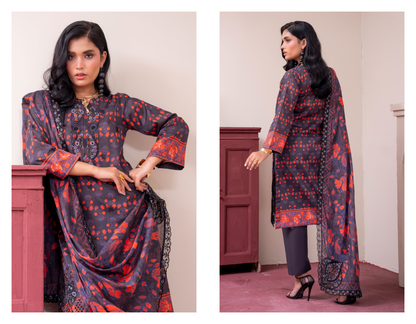 Amaira Pinky Luxury Embroidered Lawn 3 Piece Unstitched Collection