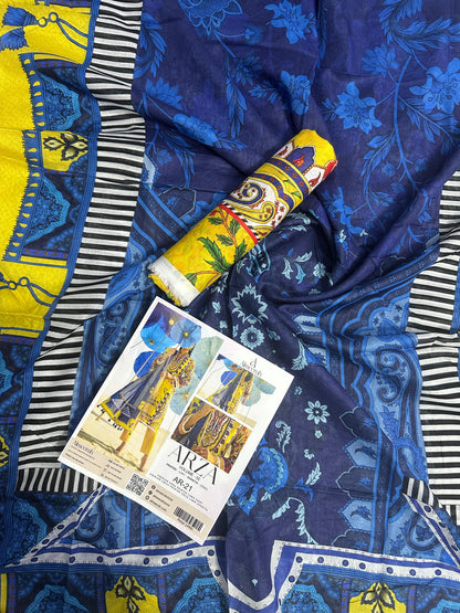 Almeerah ARZA – PRINTED 2PC Premium Lawn Collection
