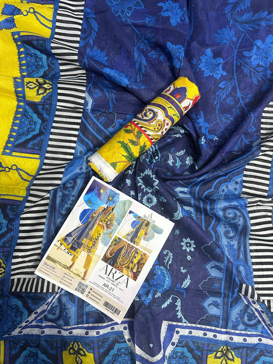 Almeerah ARZA – PRINTED 2PC Premium Lawn Collection