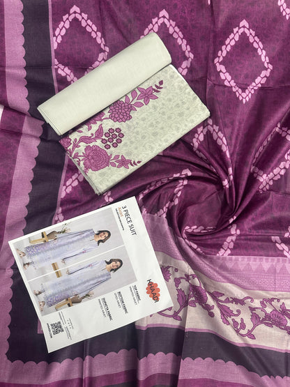 KHAADI Unstitched LAWN 3PCS COLLECTION 2026 ✨🌸