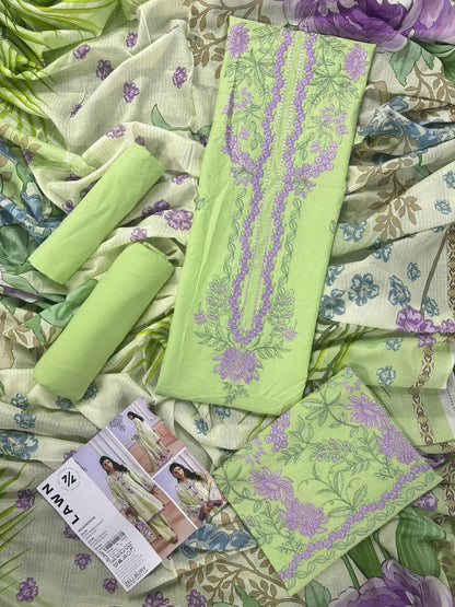 Zellbury Embroidery D.C:- WUS26E30506 Lawn 3Pcs Collection