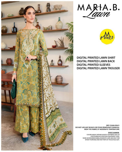 Maria.B Lawn Unstitched 3 Pieces in Wholesale Price 🔥🧡