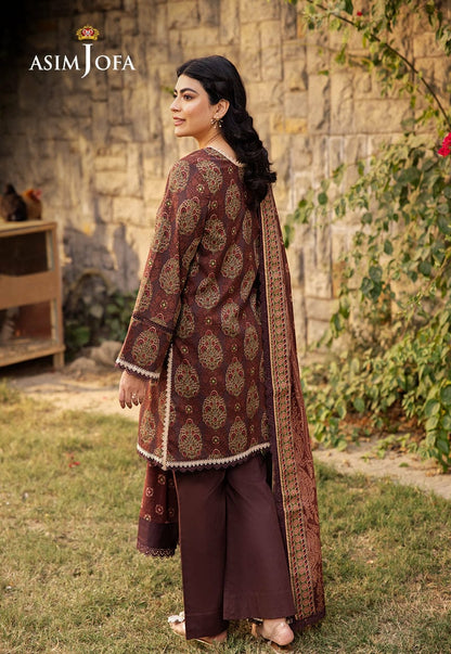 Asim Jofa (AJUBJ-23) 3Pcs Lawn Collection