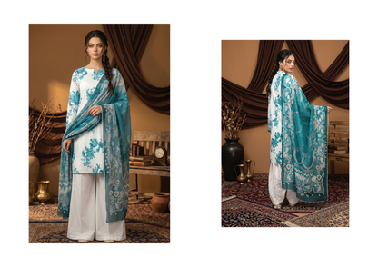 SALINA D-05 DIGITAL PRINTED LAWN  3PCS