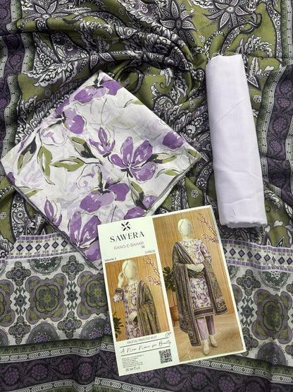 SAWERA – RANG-E-BAHAR (Vol-3) 3-PIECE UNSTITCHED COLLECTION