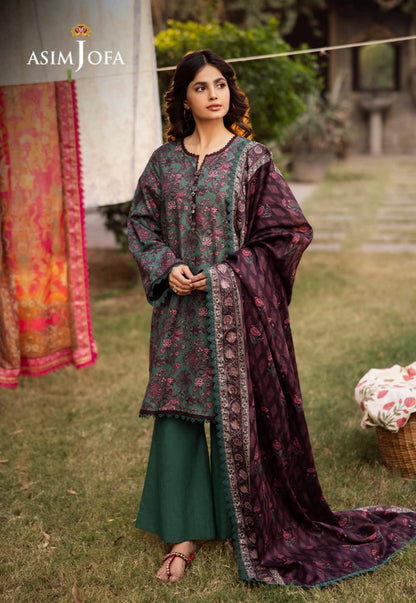 Asim Jofa Premium 3 Piece Unstitched Lawn Collection