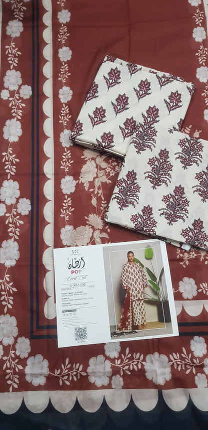 MoosaJee 100% Original Pop Series Unstitched Cord👌🔥