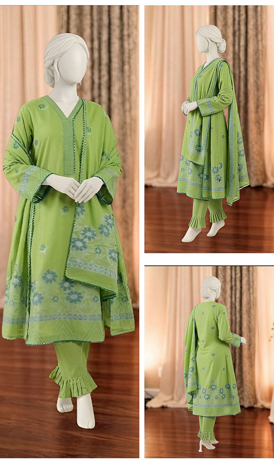 RANGE-E-RONAQ – Almeerah 3pcs Unstitched Collection