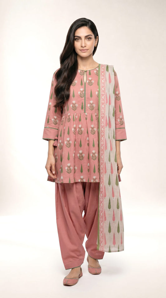 Alkaram Pink MSB-02-26-186 3PCS