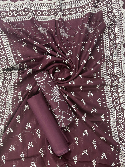 Five Star Classic D-28 – 3PCS Unstitched Lawn Collection