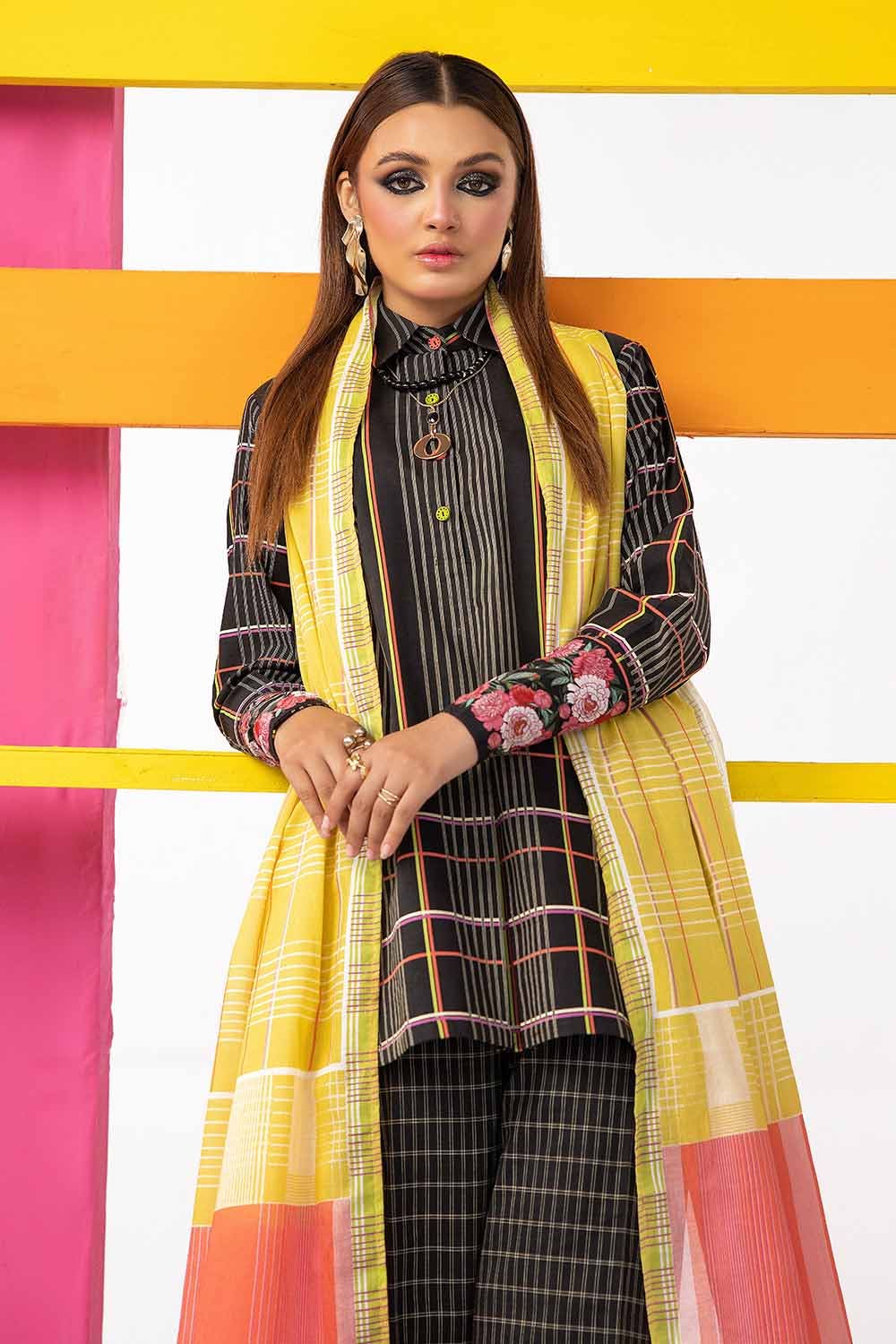 Gul Ahmed Printed Lawn Unstitched 3Pc Suit CL-42146 👌🔥✨