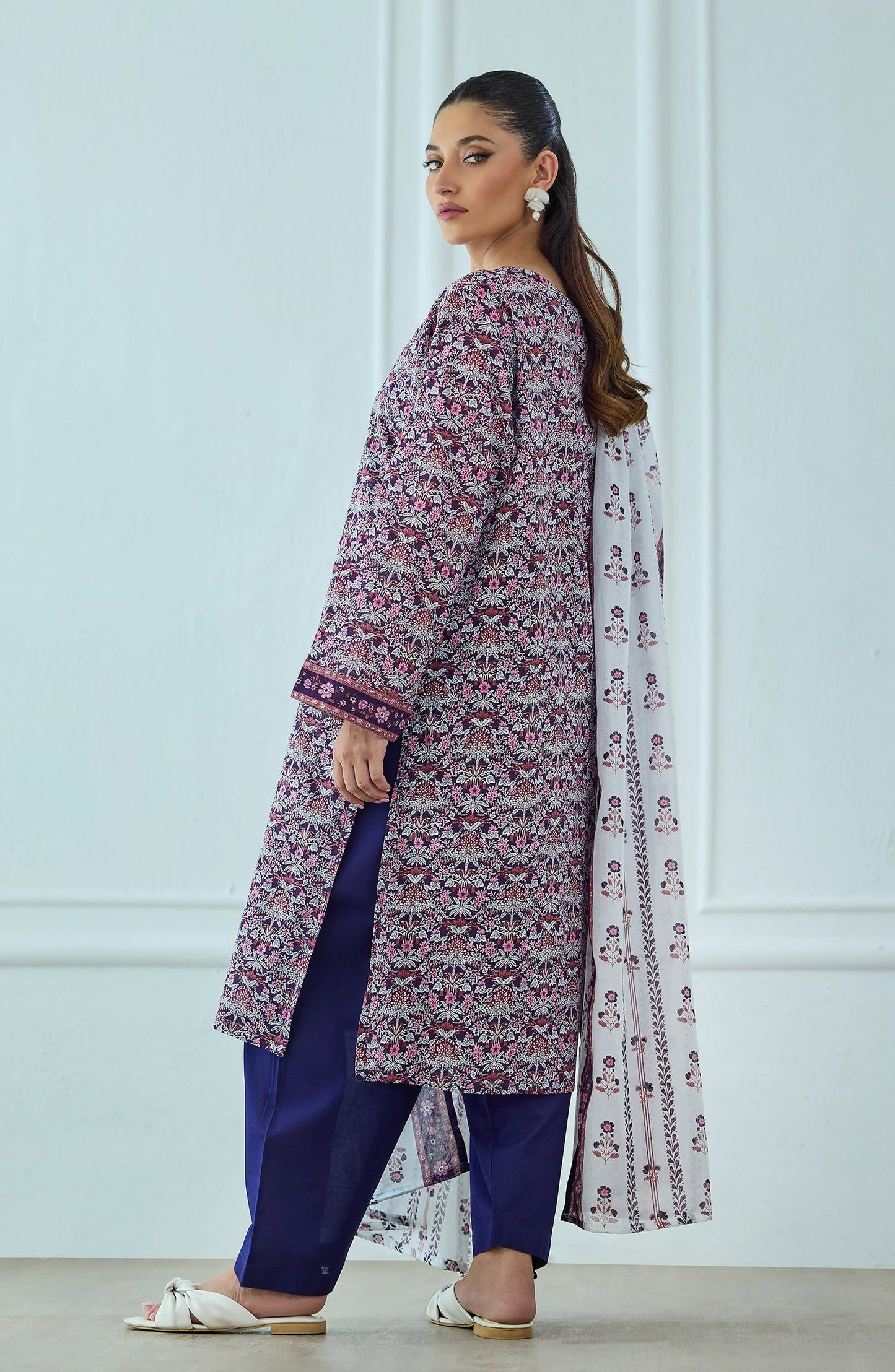 ✨ORIENT 100% ORIGINAL Unstitched Lawn 3 Piece✨OTL-25-502