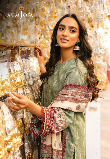 Asim Jofa Premium 3 Piece Unstitched Lawn Collection