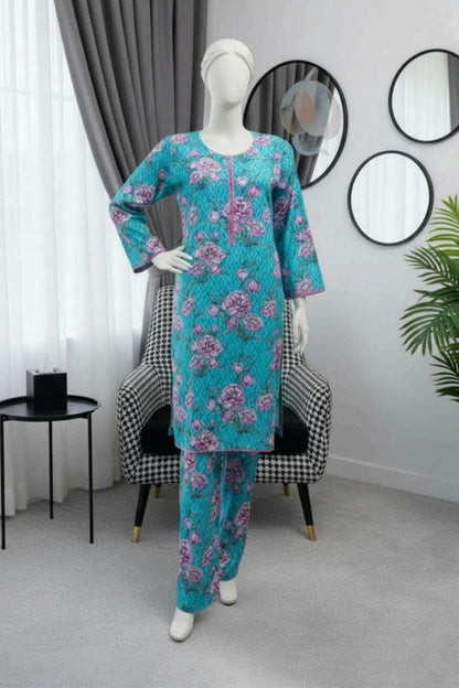 ALMEERAH  Stitched Lawn Cords Set 🔥 – Elegant, Comfortable & Ready to Wear.