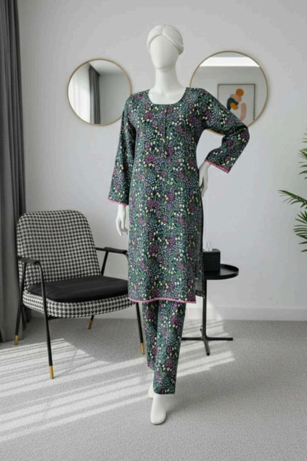 ALMEERAH  Stitched Lawn Cords Set 🔥 – Elegant, Comfortable & Ready to Wear.