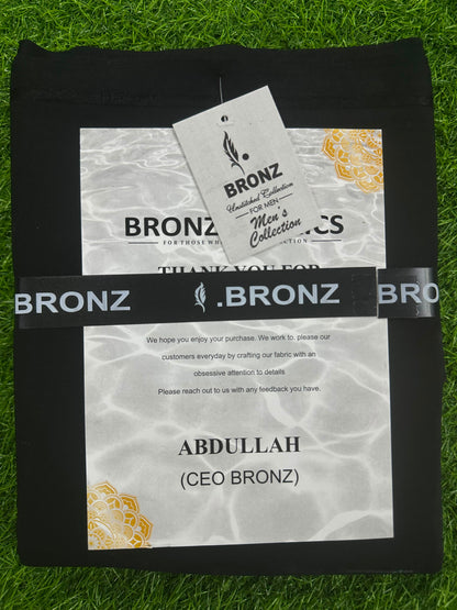 BRONZ BLACK MEN'S WASH & WEAR COLLECTION