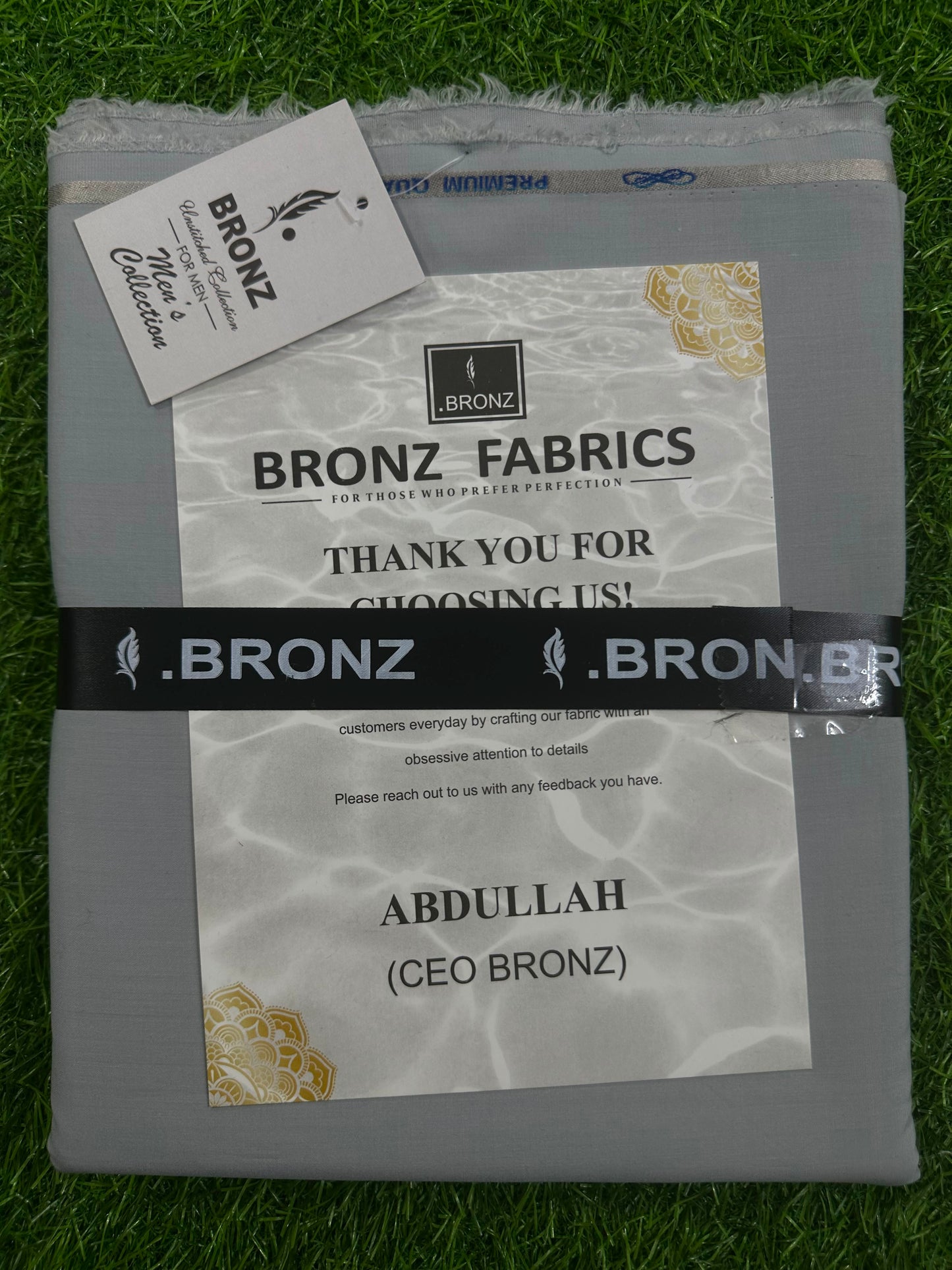 BRONZ GREY MEN'S WASH & WEAR COLLECTION