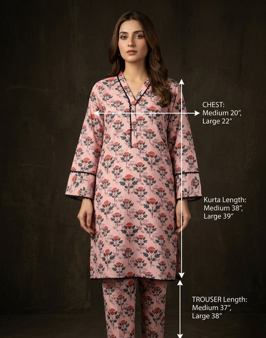 Sana Safinaz 2Pcs Printed Lawn Stitched Collection