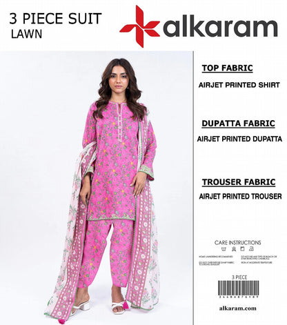 Alkaram Unstitched Lawn 3 Pieces in Wholesale Price 🔥❤️