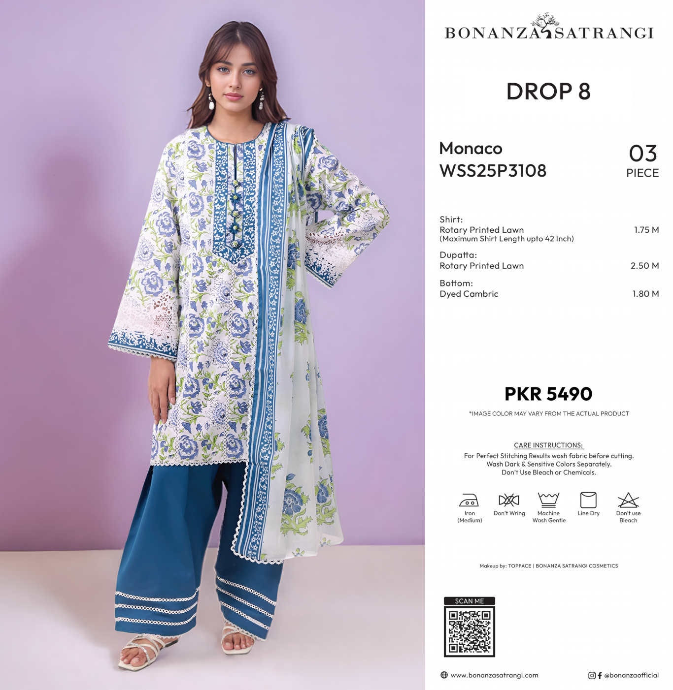 Bonanza Satrangi 100% Original in Wholesale Prices 🤫❤️ Pure Unstitched 3PCs 🔥🤝🥳