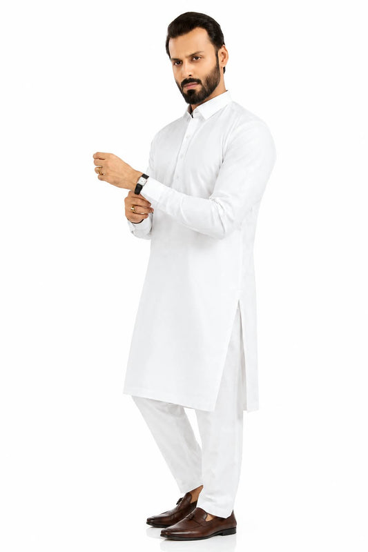 GulAhmed White Cotton Club