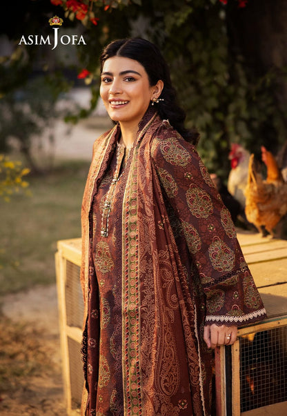 Asim Jofa (AJUBJ-23) 3Pcs Lawn Collection