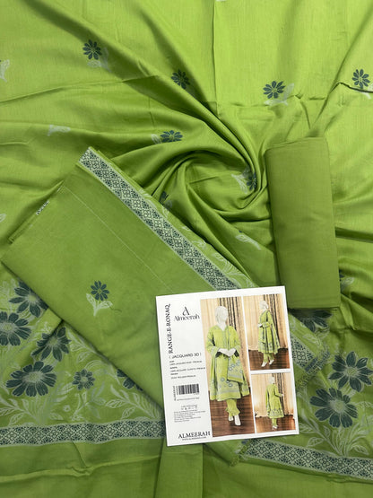 LIGHT GREEN RANGE-E-RONAQ – ALMEERAH