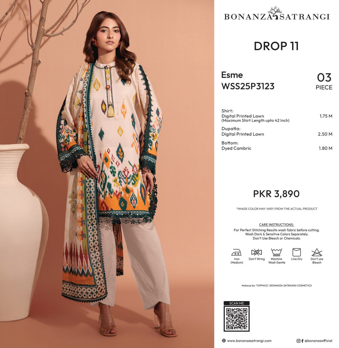 Bonanza Satrangi 100% Original in Wholesale Prices 🤫❤️ Pure Unstitched 3PCs 🔥🤝🥳