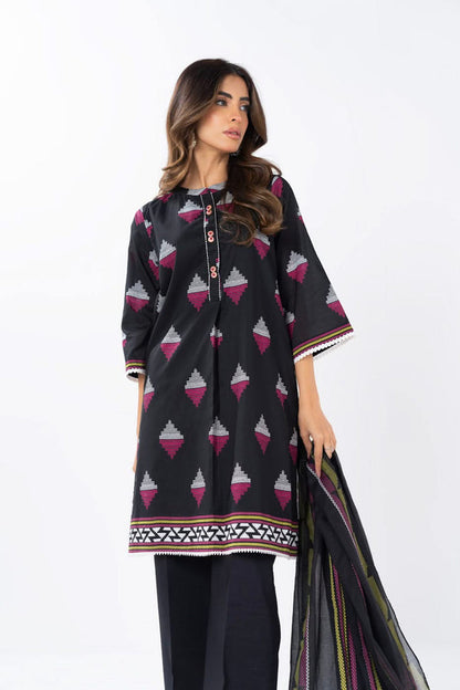 Alkaram Digital Printed Lawn 3 Piece 😉🧡