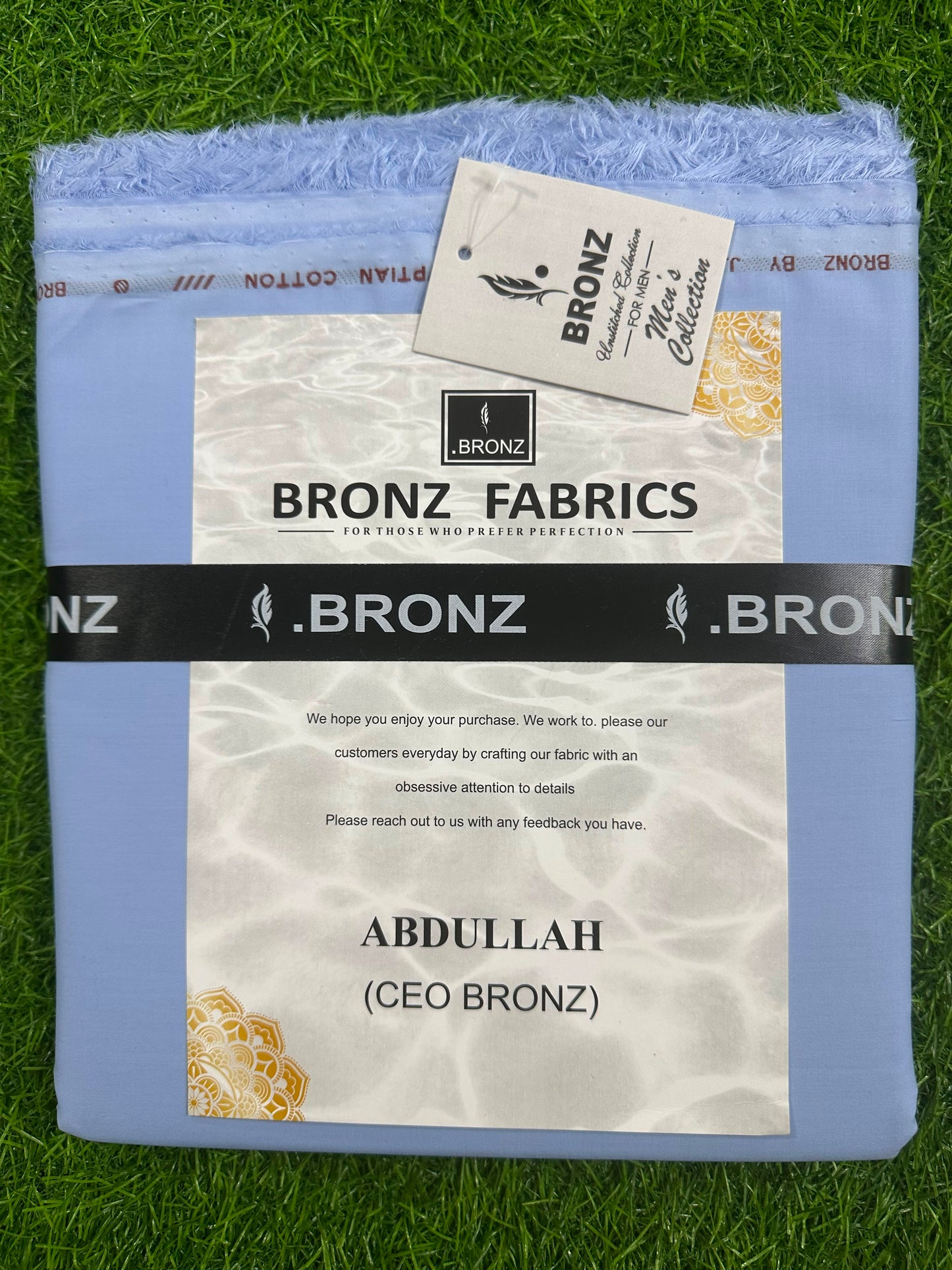 BRONZ SKY BLUE MEN'S WASH & WEAR COLLECTION