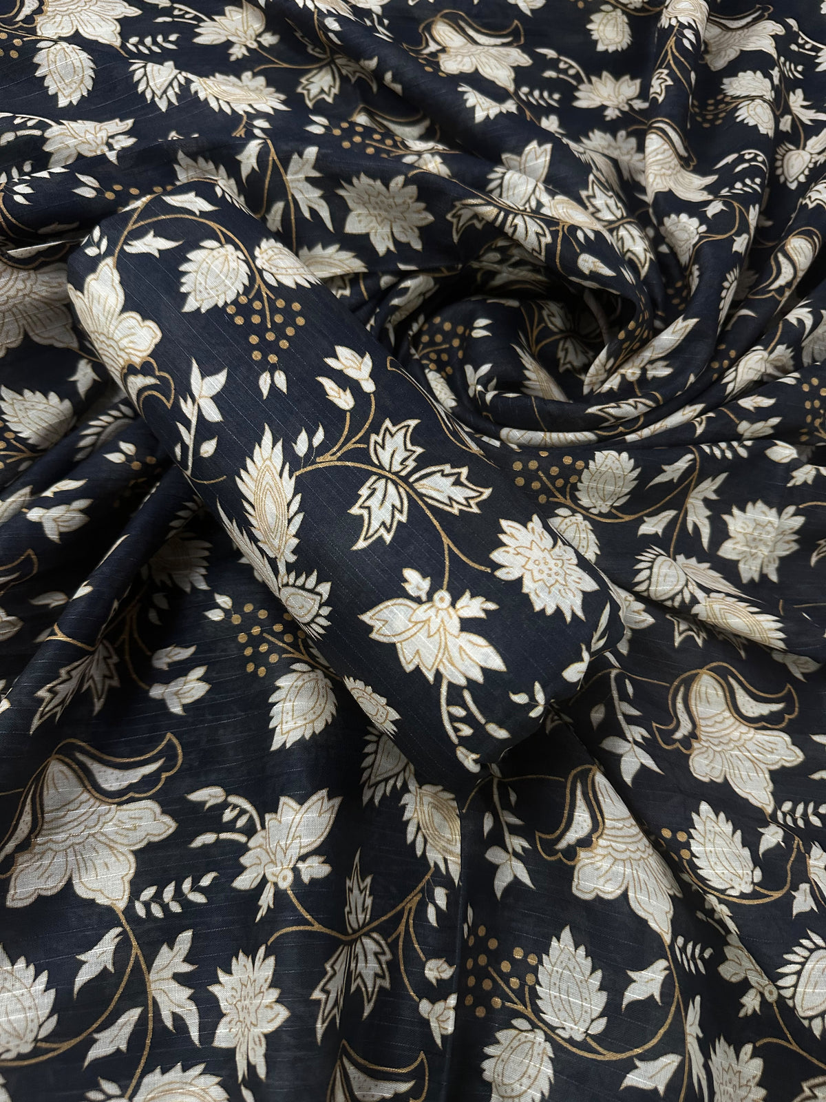 Sapphire & Bareeze Black 2Pcs All-Over Printed
