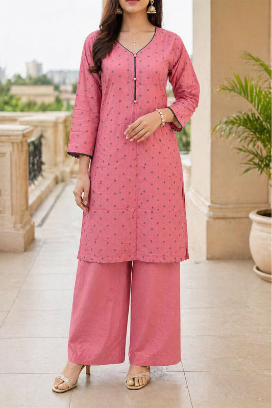 BALLERINA BY ALMEERAH D-10-  2PCS JACQUARD COLLECTION