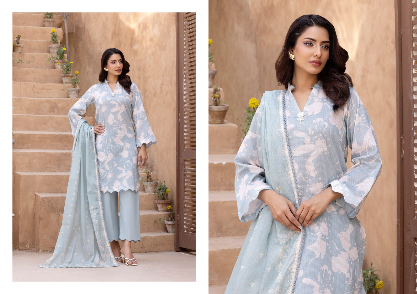 🌿✨ REGALIA TEXTILE – LAWN KARANDI DIGITAL PRINTED COLLECTION 2026 ✨🌿 Design #4