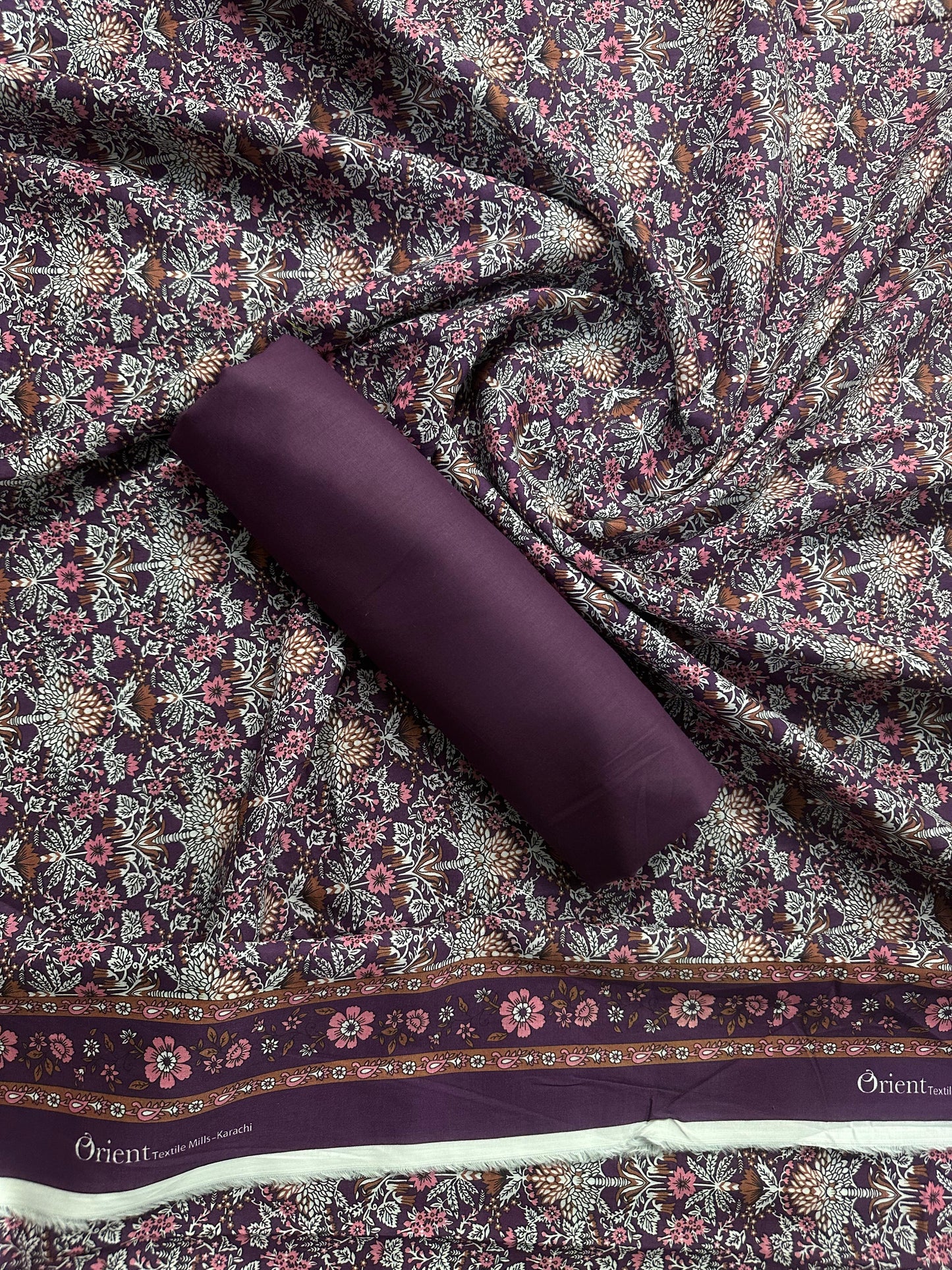 ✨ORIENT 100% ORIGINAL Unstitched Lawn 2 Piece ✨